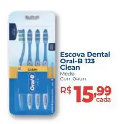 Hiper Farma Escova Dental Oral-B 123 Clean oferta