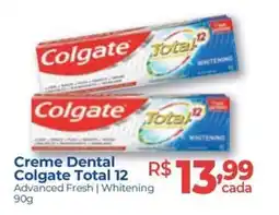 Hiper Farma Creme dental colgate total 12 advanced fresh | whitening oferta