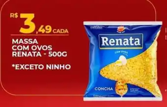 Massa com ovos renata