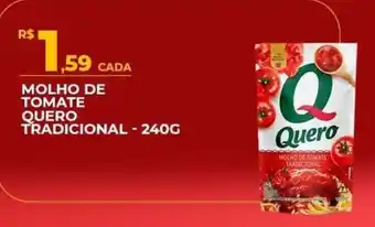 Molho de tomate quero tradicional