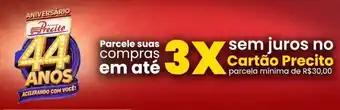 Supermercado Precito Cartão Precito oferta