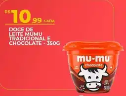 Supermercado Precito Doce de leite mumu tradicional e chocolate oferta