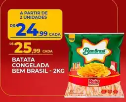 Supermercado Precito batata congelada bem brasil oferta