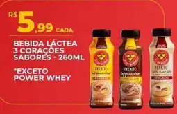 Supermercado Precito bebida láctea 3 corações oferta