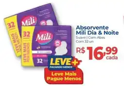 Hiper Farma Absorvente Mili Dia & Noite oferta