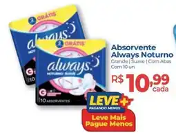 Hiper Farma Absorvente Always Noturno oferta