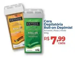 Hiper Farma Cera depilatória roll-on depimiel oferta