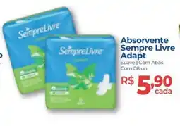 Hiper Farma Absorvente Sempre Livre Adapt oferta