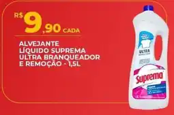 Supermercado Precito Alvejante líquido suprema ultra branqueador e remoção oferta