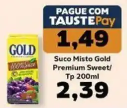 Supermercados Tauste Suco misto gold premium sweet oferta