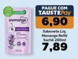 Supermercados Tauste Sabonete Líquido Monange Refil oferta