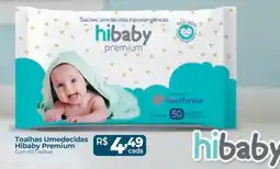 Hiper Farma Toalhas Umedecidas Hibaby Premium oferta