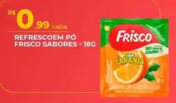 Supermercado Precito Refrescoem pó frisco sabores oferta
