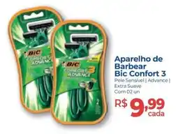 Hiper Farma Aparelho de Barbear Bic Confort 3 oferta