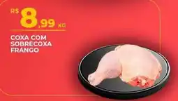 Supermercado Precito Coxa com sobrecoxa frango oferta