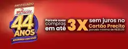 Supermercado Precito Cartão Precito oferta