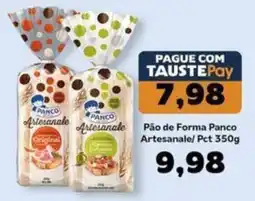 Supermercados Tauste Pão de Forma Panco Artesanale oferta
