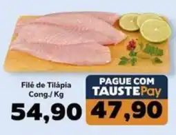 Supermercados Tauste Filé de Tilápia oferta
