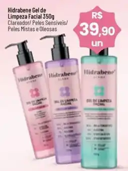 Hiper Farma Hidrabene gel de limpeza facial oferta