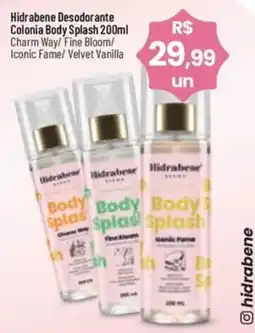 Hiper Farma Hidrabene desodorante colonia body splash oferta