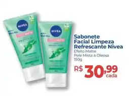 Hiper Farma Sabonete Facial Limpeza Refrescante Nivea Efeito Matte oferta