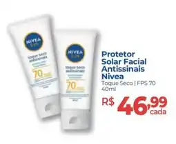 Hiper Farma Protetor solar facial antissinais nivea oferta