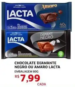 Assaí Atacadista Chocolate diamante negro ou amaro lacta oferta