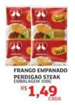 Assaí Atacadista Frango empanado perdigao steak oferta