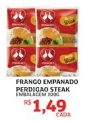 Frango empanado perdigao steak