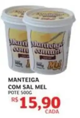 Assaí Atacadista Manteiga com sal mel oferta