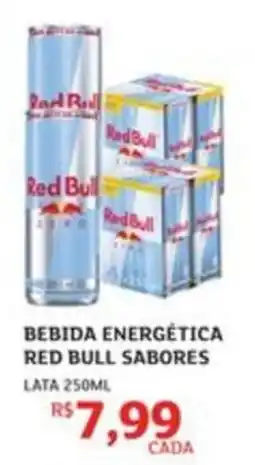 Assaí Atacadista Bebida energética red bull sabores oferta
