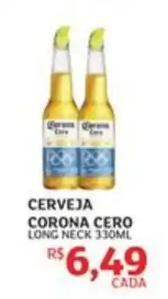 Assaí Atacadista Cerveja corona cero long neck oferta
