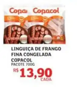 Assaí Atacadista Linguiça de frango fina congelada oferta