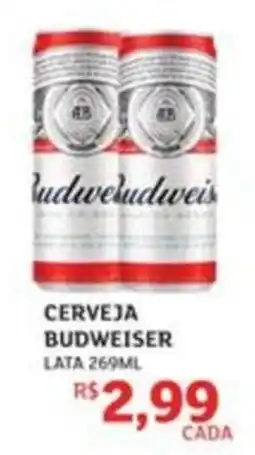 Assaí Atacadista Cerveja budweiser oferta