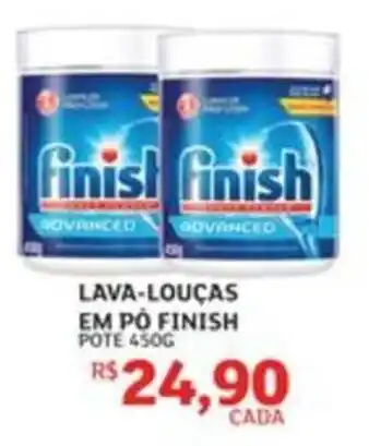 Lava-louças em pó finish
