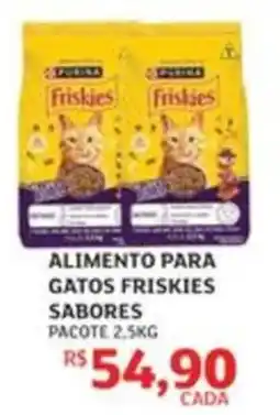 Assaí Atacadista alimento para gatos friskies sabores oferta