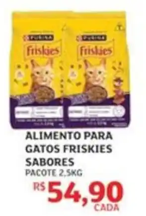 Alimento para gatos friskies sabores