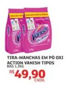 Assaí Atacadista Tira-manchas em pó oxi action vanish tipos oferta