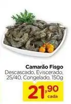 Carrefour Camarão fisgo oferta