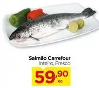 Carrefour Carrefour - salmão oferta
