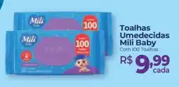 Hiper Farma Toalhas Umedecidas Mili Baby oferta