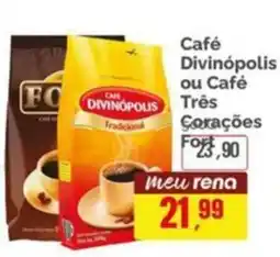 Supermercados Rena Café Divinópolis ou Café Três Corações oferta
