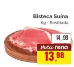 Supermercados Rena Bisteca Suína oferta