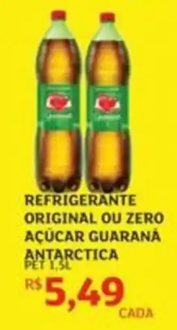 Assaí Atacadista Refrigerante original ou zero açúcar guaraná antarctica oferta