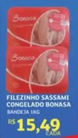 Assaí Atacadista Filezinho sassami congelado bonasa oferta