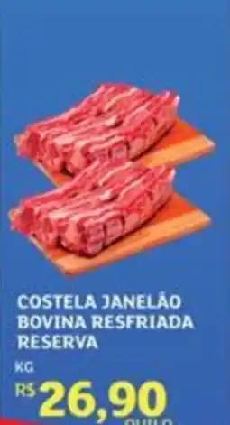 Assaí Atacadista Costela janelão bovina resfriada reserva oferta