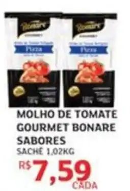 Assaí Atacadista molho de tomate gourmet bonare sabores oferta