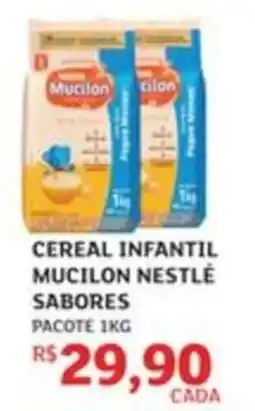 Assaí Atacadista Cereal infantil mucilon nestlé sabores oferta
