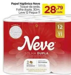Carrefour Neve - papel higiênico oferta