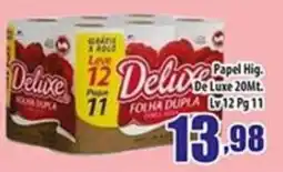 Superbom Supermercados Deluxe folha dupla oferta